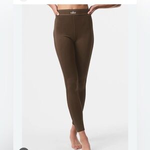 Alo High-Waist Brown Leggings